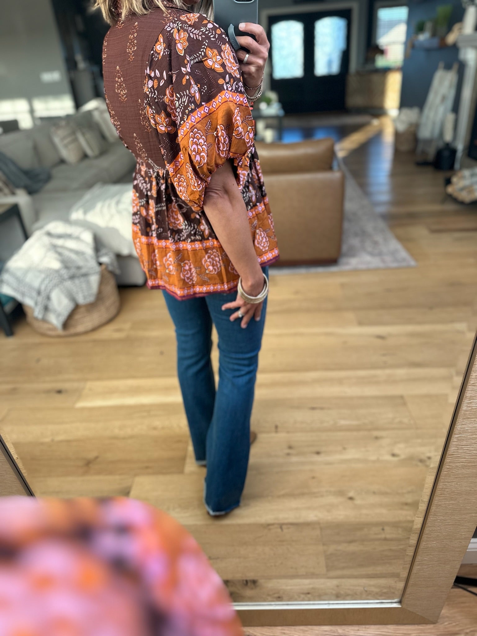 Autumn Hour Crochet-Detail Top-Entro-Anna Kaytes Boutique, Women's Fashion Boutique in Grinnell, Iowa