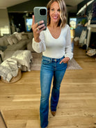 Untamed Spirit Double-Lined Bodysuit-Wasabi & Mint-Anna Kaytes Boutique, Women's Fashion Boutique in Grinnell, Iowa