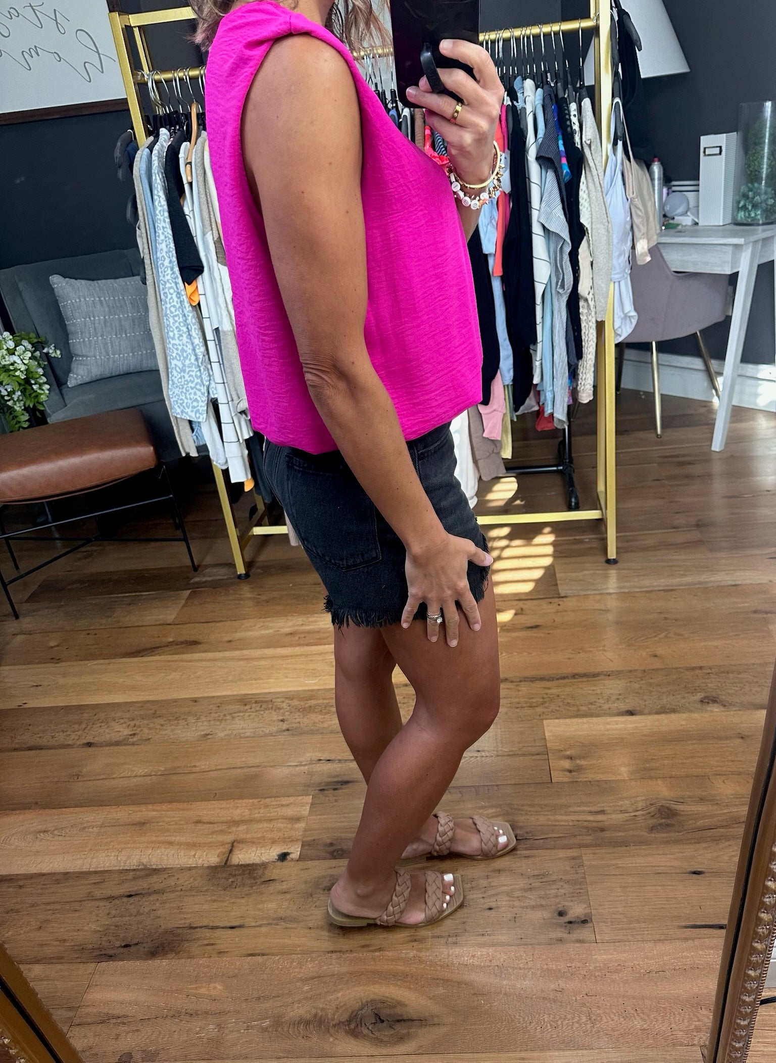 Breaking Free Boxy Top - Multiple Options-Sleeveless-Les Amis T1575-Anna Kaytes Boutique, Women's Fashion Boutique in Grinnell, Iowa