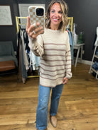 Trust In Me Striped Knit Sweater- Multiple Options-Be Cool-Anna Kaytes Boutique, Women's Fashion Boutique in Grinnell, Iowa