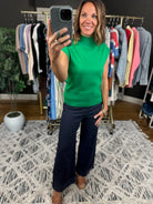 The Carrie Wide-Leg Cuffed Pant-Pants-Entro-Anna Kaytes Boutique, Women's Fashion Boutique in Grinnell, Iowa