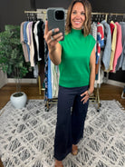 The Carrie Wide-Leg Cuffed Pant-Pants-Entro-Anna Kaytes Boutique, Women's Fashion Boutique in Grinnell, Iowa