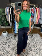 The Carrie Wide-Leg Cuffed Pant-Pants-Entro-Anna Kaytes Boutique, Women's Fashion Boutique in Grinnell, Iowa