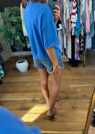 All Over Again Knit Short Sleeve Top-Short Sleeves-Glam-Anna Kaytes Boutique, Women's Fashion Boutique in Grinnell, Iowa