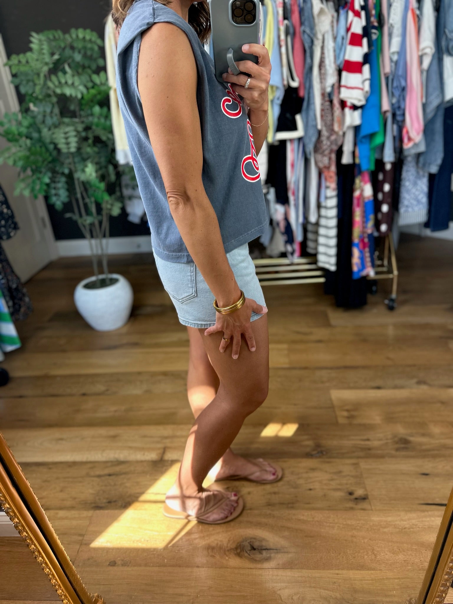 These Are The Days Muscle Tank-Sleeveless-Poppy Pout-Anna Kaytes Boutique, Women's Fashion Boutique in Grinnell, Iowa