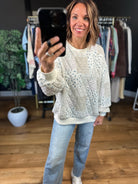 Making Perfect Sense Quilted Crewneck-Sweaters-Blu Pepper-Anna Kaytes Boutique, Women's Fashion Boutique in Grinnell, Iowa