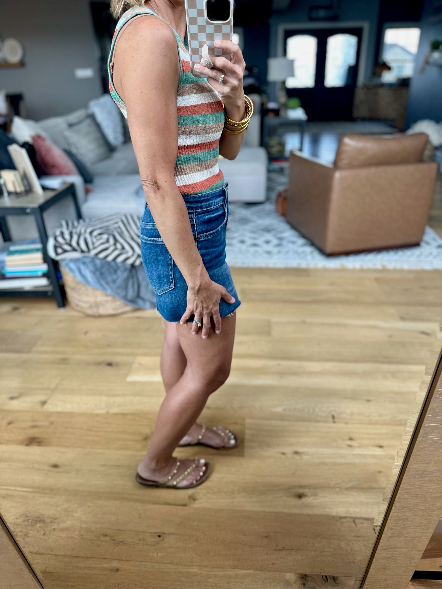 Years Go By Striped Knit Top - Multiple Options-Be Cool-Anna Kaytes Boutique, Women's Fashion Boutique in Grinnell, Iowa