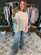 Always There Striped Long Sleeve Top-Long Sleeves-Wishlist-Anna Kaytes Boutique, Women's Fashion Boutique in Grinnell, Iowa