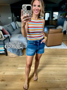 Years Go By Striped Knit Top - Multiple Options-Be Cool-Anna Kaytes Boutique, Women's Fashion Boutique in Grinnell, Iowa
