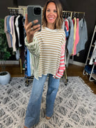 Always There Striped Long Sleeve Top-Long Sleeves-Wishlist-Anna Kaytes Boutique, Women's Fashion Boutique in Grinnell, Iowa