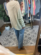 Always There Striped Long Sleeve Top-Long Sleeves-Wishlist-Anna Kaytes Boutique, Women's Fashion Boutique in Grinnell, Iowa
