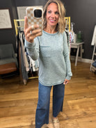 Always Possible Pocket Long Sleeve Top - Multiple Options-Staccato-Anna Kaytes Boutique, Women's Fashion Boutique in Grinnell, Iowa