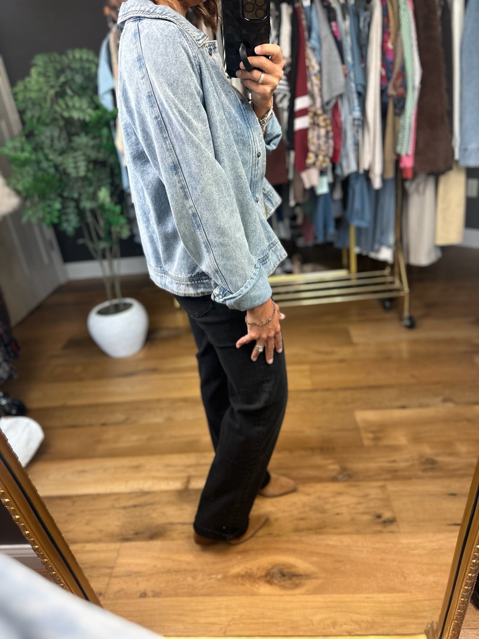 My Legacy Denim Jacket-Jackets-Fate-Anna Kaytes Boutique, Women's Fashion Boutique in Grinnell, Iowa