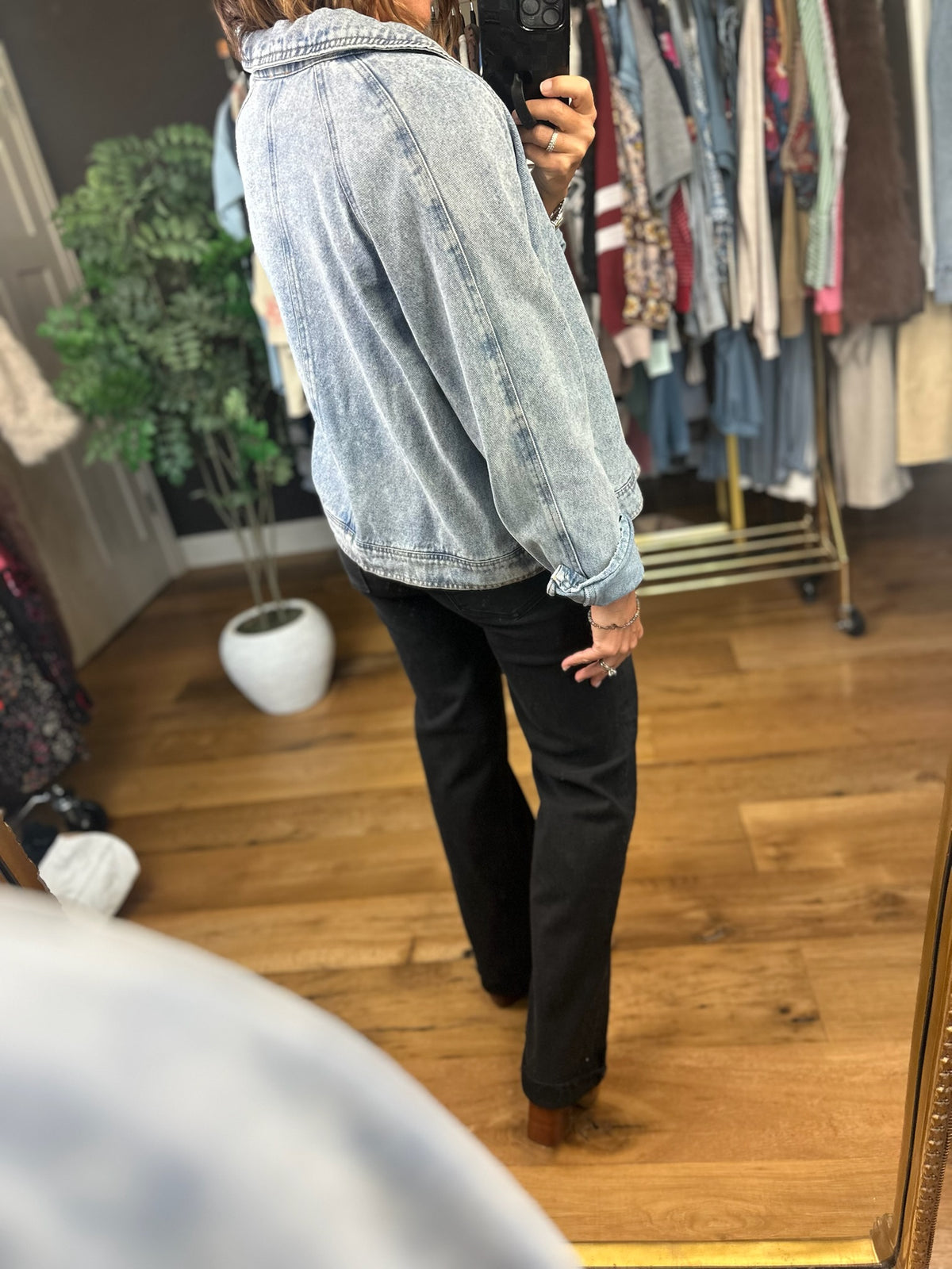 My Legacy Denim Jacket-Jackets-Fate-Anna Kaytes Boutique, Women's Fashion Boutique in Grinnell, Iowa