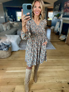 A Little Love For You Floral Dress-Anniewear-Anna Kaytes Boutique, Women's Fashion Boutique in Grinnell, Iowa