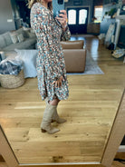 A Little Love For You Floral Dress-Anniewear-Anna Kaytes Boutique, Women's Fashion Boutique in Grinnell, Iowa