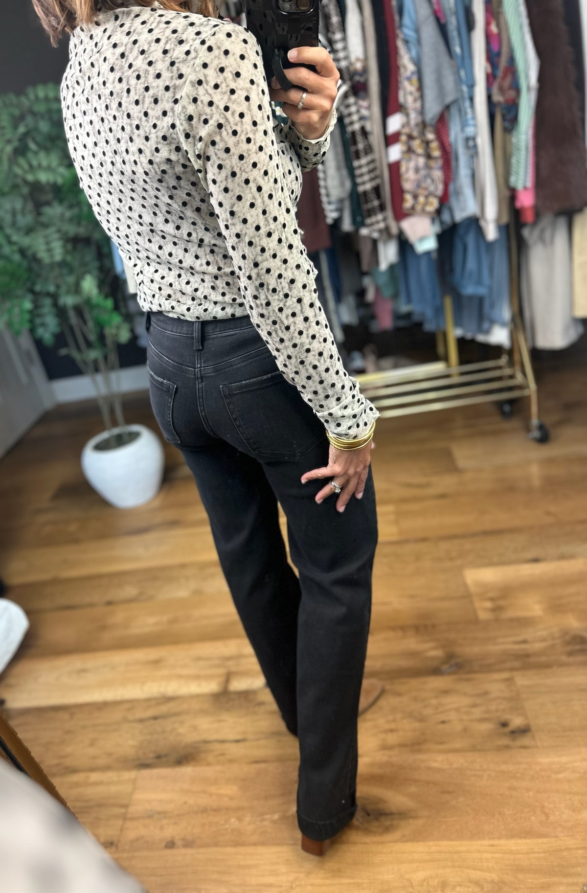 Missing You Long Sleeve Mock-Neck Top-Long Sleeves-Umgee-Anna Kaytes Boutique, Women's Fashion Boutique in Grinnell, Iowa
