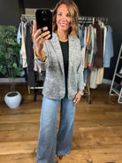 Back In Business Heathered Blazer-Jackets-Doe & Rae-Anna Kaytes Boutique, Women's Fashion Boutique in Grinnell, Iowa