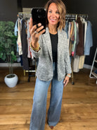 Back In Business Heathered Blazer-Jackets-Doe & Rae-Anna Kaytes Boutique, Women's Fashion Boutique in Grinnell, Iowa