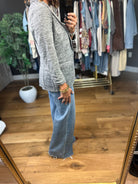 Back In Business Heathered Blazer-Jackets-Doe & Rae-Anna Kaytes Boutique, Women's Fashion Boutique in Grinnell, Iowa