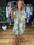 Down My Path Shift Dress-Dresses-Umgee-Anna Kaytes Boutique, Women's Fashion Boutique in Grinnell, Iowa