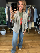 Back In Business Heathered Blazer-Jackets-Doe & Rae-Anna Kaytes Boutique, Women's Fashion Boutique in Grinnell, Iowa