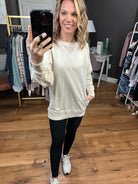 The Clara Pocket Crewneck Sweatshirt 2.0 - Multiple Options-Sweaters-Zenana TTW-5176D4-Anna Kaytes Boutique, Women's Fashion Boutique in Grinnell, Iowa