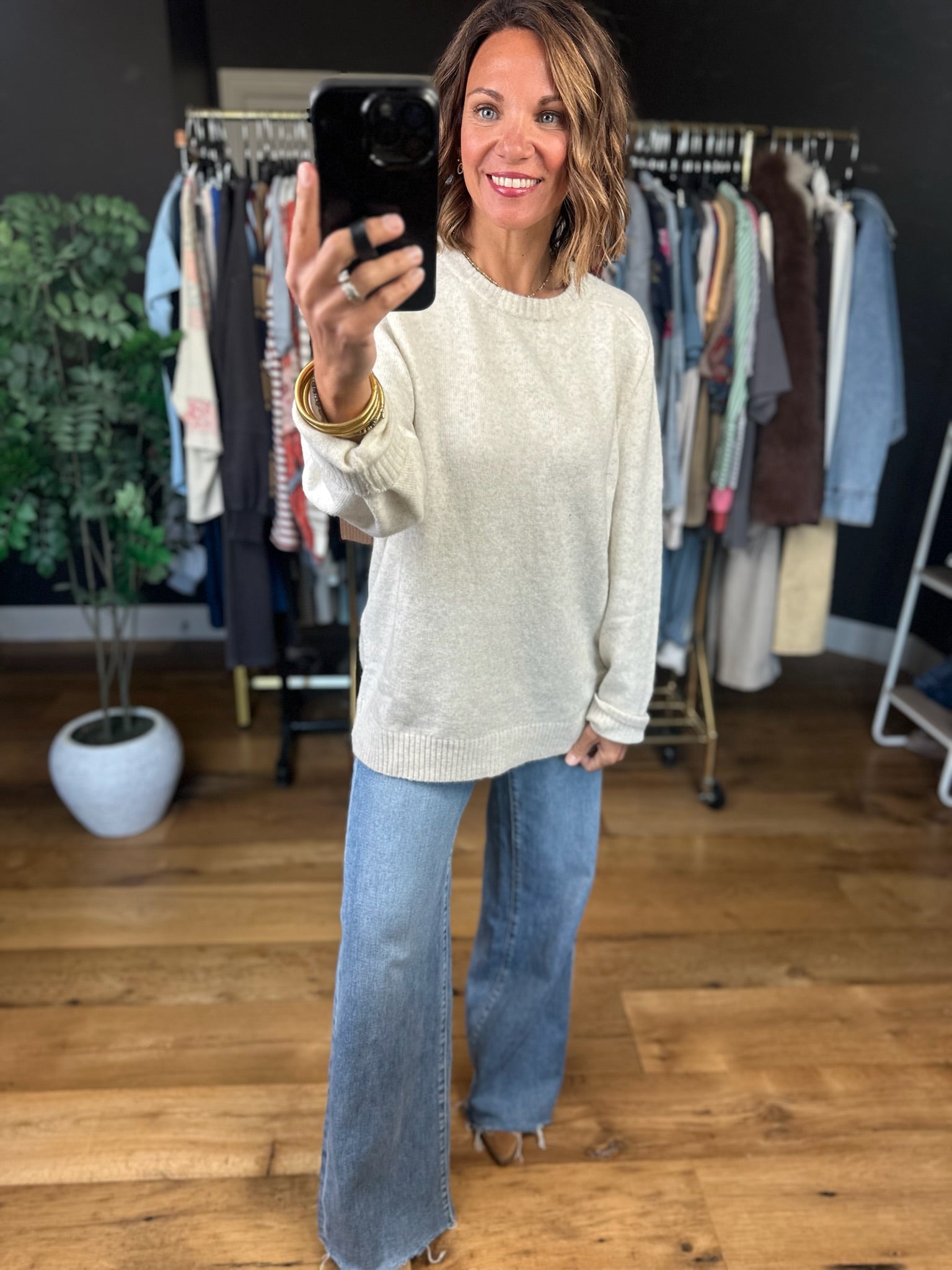 Match My Energy Lightweight Knit Sweater-Sweaters-Blu Pepper-Anna Kaytes Boutique, Women's Fashion Boutique in Grinnell, Iowa