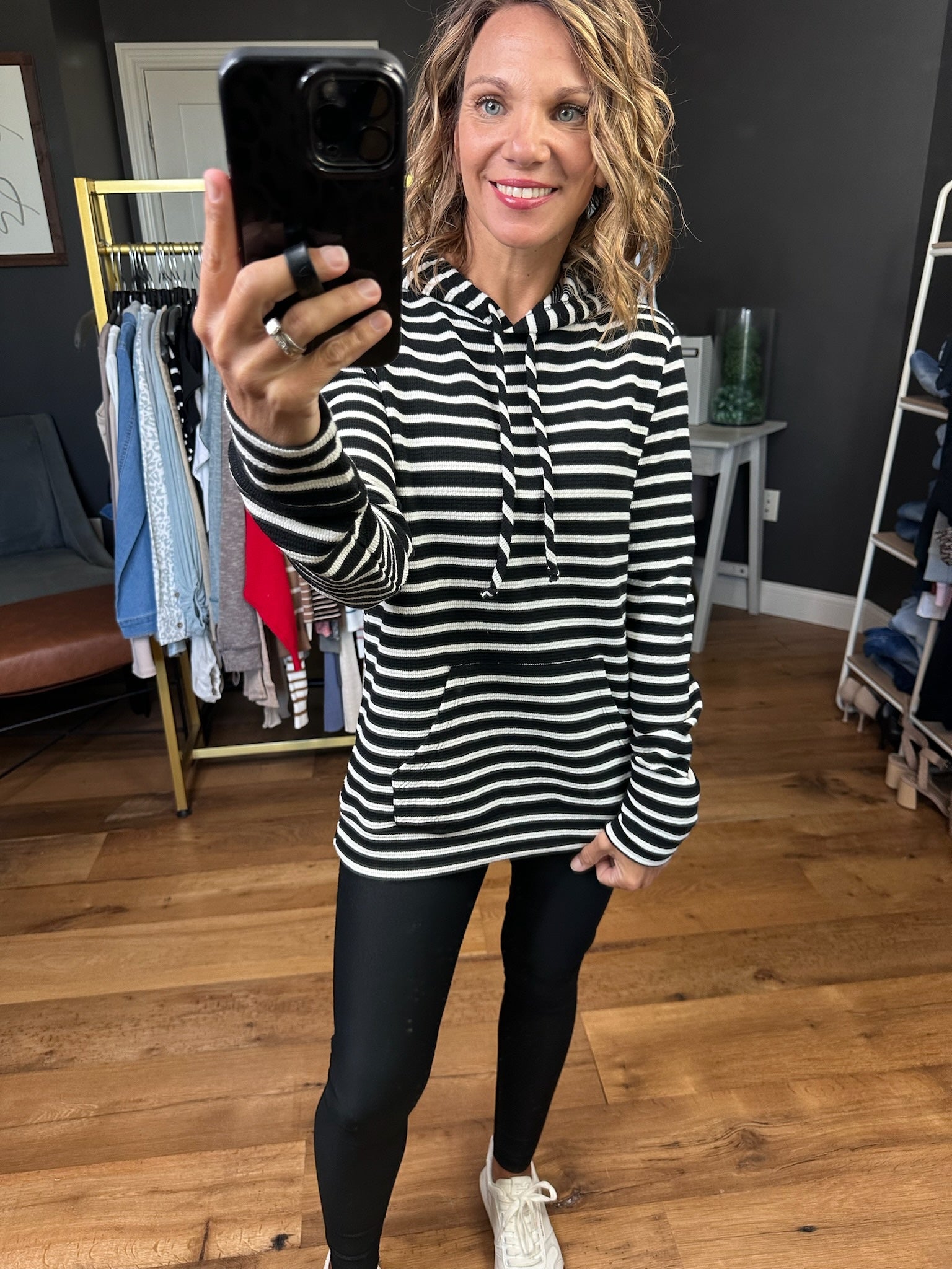 The Right Answer Striped Hoodie - Multiple Options-Staccato-Anna Kaytes Boutique, Women's Fashion Boutique in Grinnell, Iowa