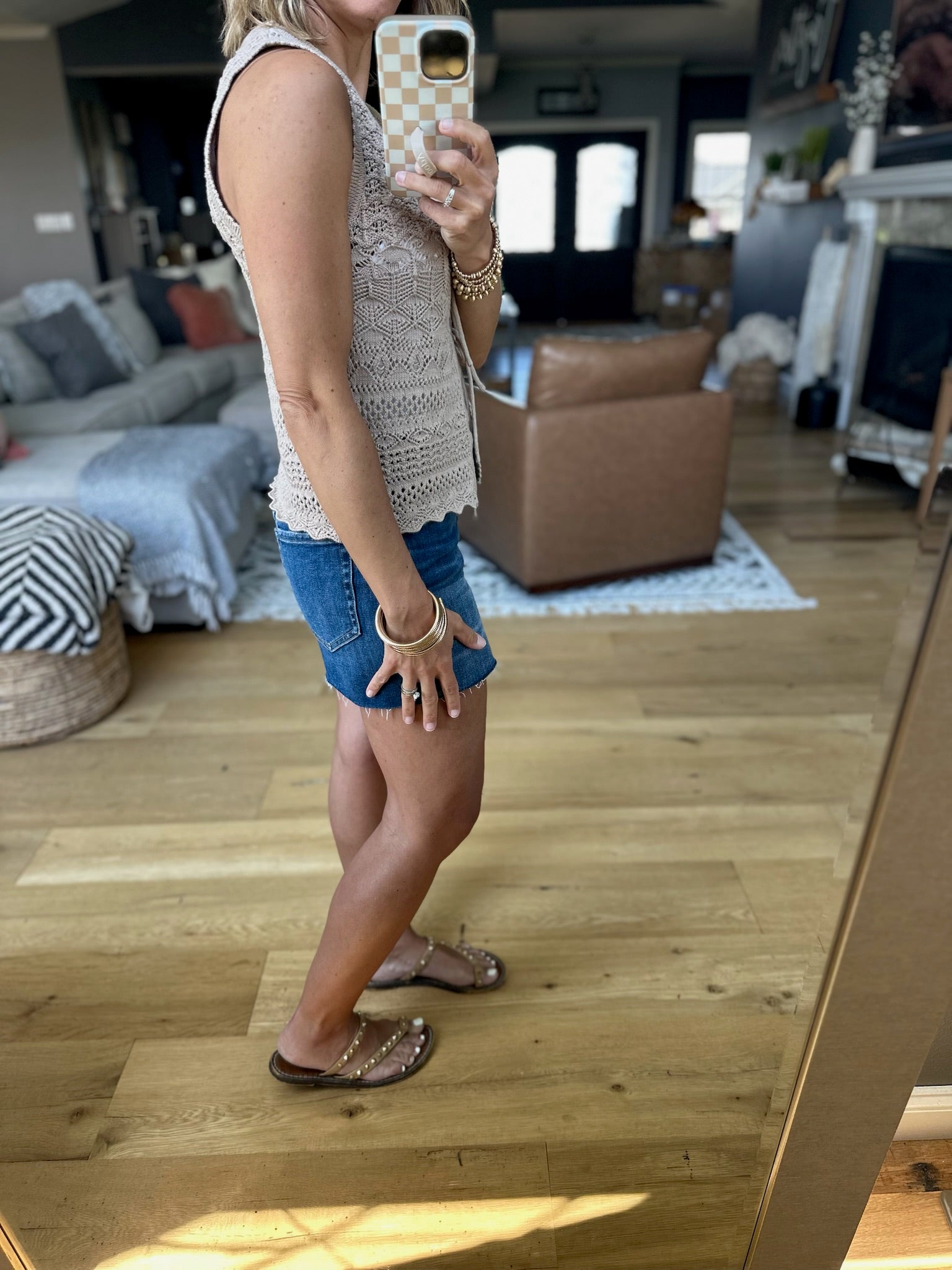 At The Surface Crochet Tie Vest - Multiple Options-Sweaters-Be Cool-Anna Kaytes Boutique, Women's Fashion Boutique in Grinnell, Iowa