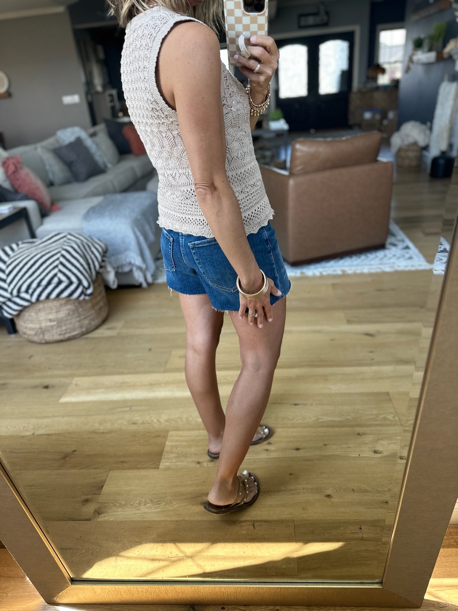 At The Surface Crochet Tie Vest - Multiple Options-Sweaters-Be Cool-Anna Kaytes Boutique, Women's Fashion Boutique in Grinnell, Iowa