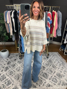 Trusting You Striped Knit Top-Sweaters-Be Cool-Anna Kaytes Boutique, Women's Fashion Boutique in Grinnell, Iowa