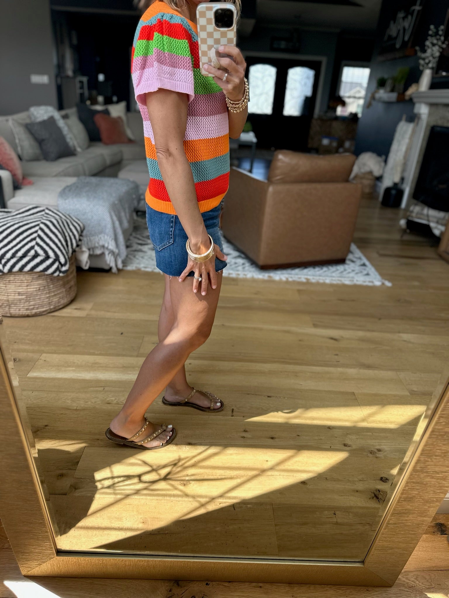 What You're Hoping For Striped Top - Combo-THML-Anna Kaytes Boutique, Women's Fashion Boutique in Grinnell, Iowa