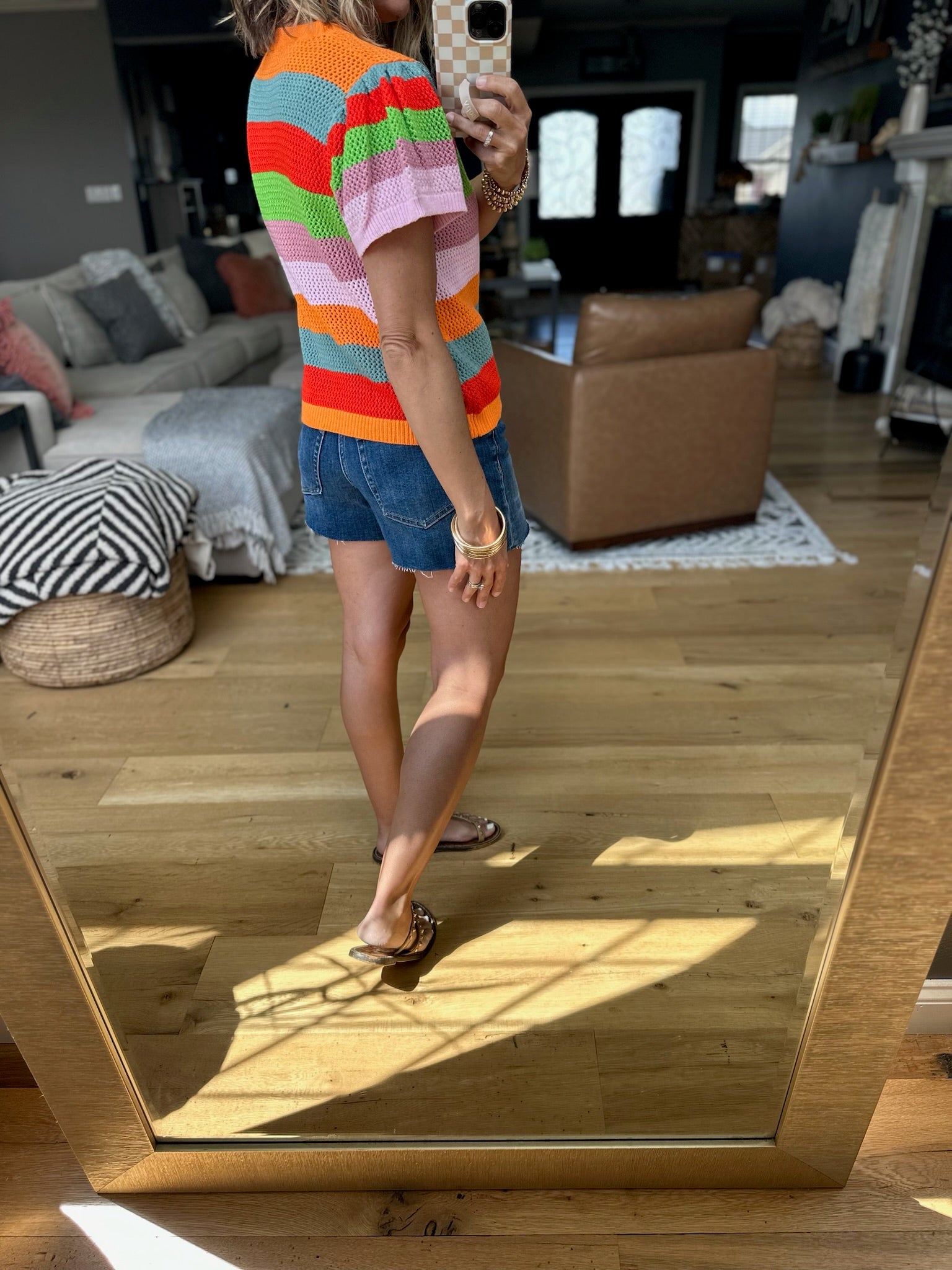 What You're Hoping For Striped Top - Combo-top-THML-Anna Kaytes Boutique, Women's Fashion Boutique in Grinnell, Iowa