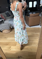 Blissful Floral Midi Dress - Ivory Multi-Blu Pepper-Anna Kaytes Boutique, Women's Fashion Boutique in Grinnell, Iowa
