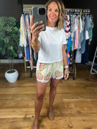 Sweetheart Stroll Embroidered Shorts-Shorts-THML-Anna Kaytes Boutique, Women's Fashion Boutique in Grinnell, Iowa