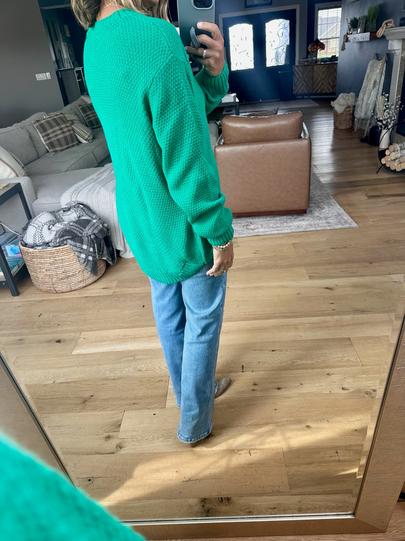 How It's Gonna Be Crew Knit Top-sweater-Zenana-Anna Kaytes Boutique, Women's Fashion Boutique in Grinnell, Iowa