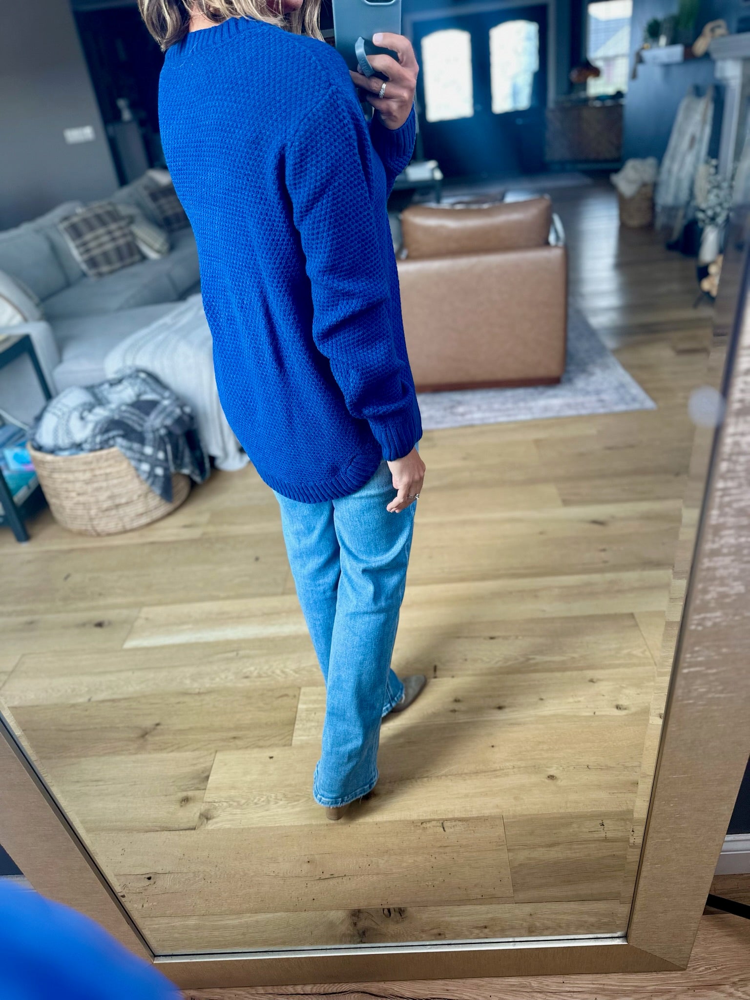 How It's Gonna Be Crew Knit Top-sweater-Zenana-Anna Kaytes Boutique, Women's Fashion Boutique in Grinnell, Iowa