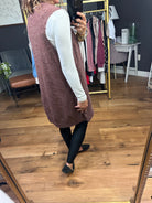 Back In Time V-Neck Tunic Sweater - Multiple Options-Be Cool-Anna Kaytes Boutique, Women's Fashion Boutique in Grinnell, Iowa