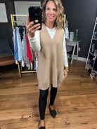 Back In Time V-Neck Tunic Sweater - Multiple Options-Be Cool-Anna Kaytes Boutique, Women's Fashion Boutique in Grinnell, Iowa