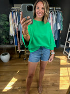 Fresh Air Feeling Dolman Top-Short Sleeves-Umgee-Anna Kaytes Boutique, Women's Fashion Boutique in Grinnell, Iowa