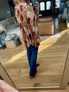 Fall Air Quilted Button-Down Top-Dress Forum-Anna Kaytes Boutique, Women's Fashion Boutique in Grinnell, Iowa