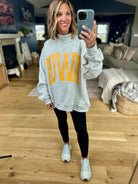 IOWA Reversible Mock-Neck Sweatshirt-Bucketlist-Anna Kaytes Boutique, Women's Fashion Boutique in Grinnell, Iowa