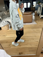 IOWA Reversible Mock-Neck Sweatshirt-Bucketlist-Anna Kaytes Boutique, Women's Fashion Boutique in Grinnell, Iowa