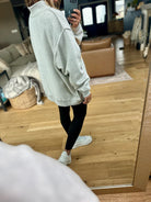 IOWA Reversible Mock-Neck Sweatshirt-Bucketlist-Anna Kaytes Boutique, Women's Fashion Boutique in Grinnell, Iowa