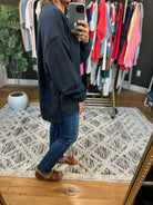 Z Supply Modern Weekender Crew-Sweaters-Z Supply-Anna Kaytes Boutique, Women's Fashion Boutique in Grinnell, Iowa