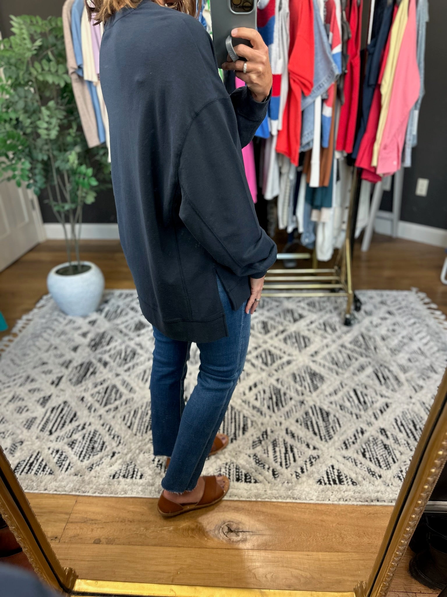 Z Supply Modern Weekender Crew-Sweaters-Z Supply-Anna Kaytes Boutique, Women's Fashion Boutique in Grinnell, Iowa