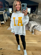 IOWA Reversible Mock-Neck Sweatshirt-Bucketlist-Anna Kaytes Boutique, Women's Fashion Boutique in Grinnell, Iowa