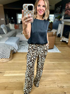 On The Prowl Animal Print Pant - Brown/Black-Wishlist-Anna Kaytes Boutique, Women's Fashion Boutique in Grinnell, Iowa