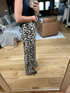 On The Prowl Animal Print Pant - Brown/Black-Wishlist-Anna Kaytes Boutique, Women's Fashion Boutique in Grinnell, Iowa